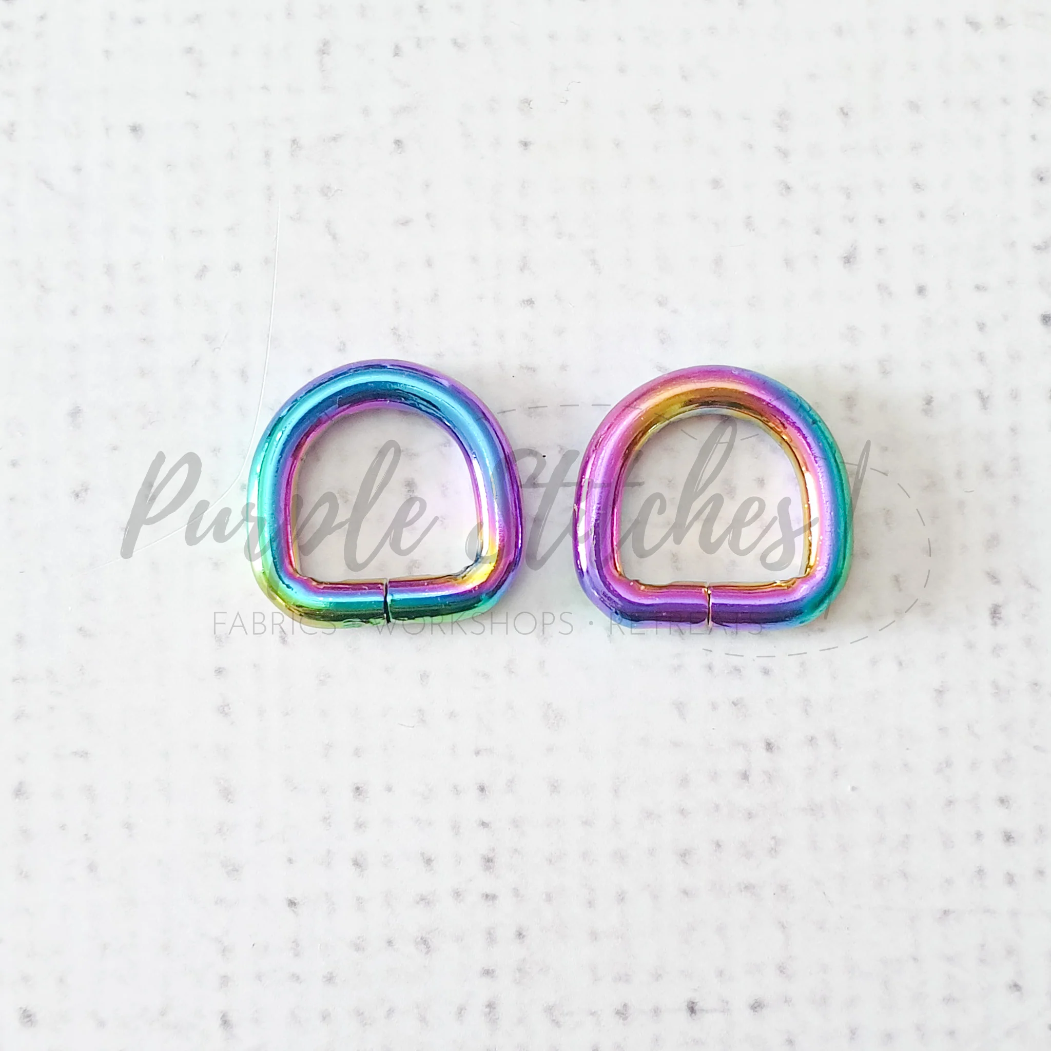 1/2" / 14mm Thick Metal D Ring - Image 7