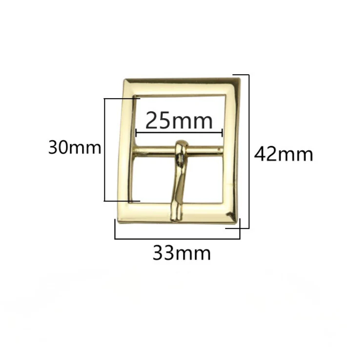 1" / 25mm Rectangular Belt Buckle - Image 3