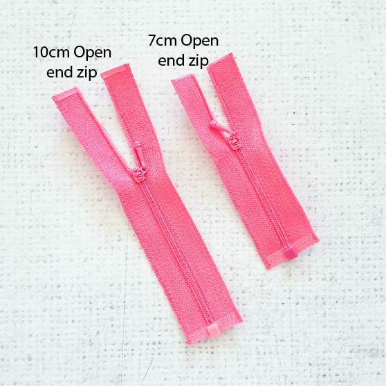 10cm Size 0 Open End Zipper - Image 3