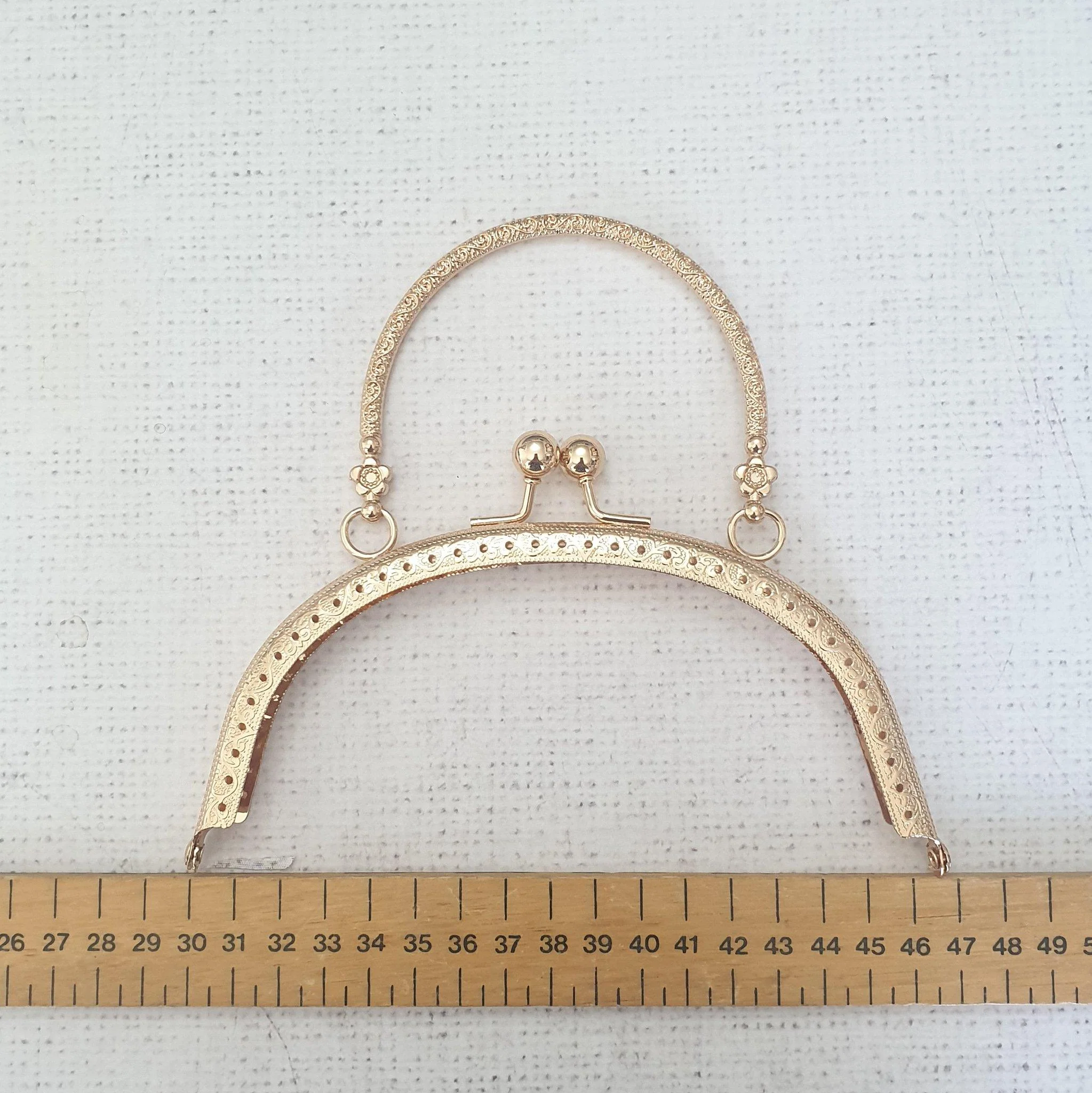 16.5cm bag frame with handles - Image 3