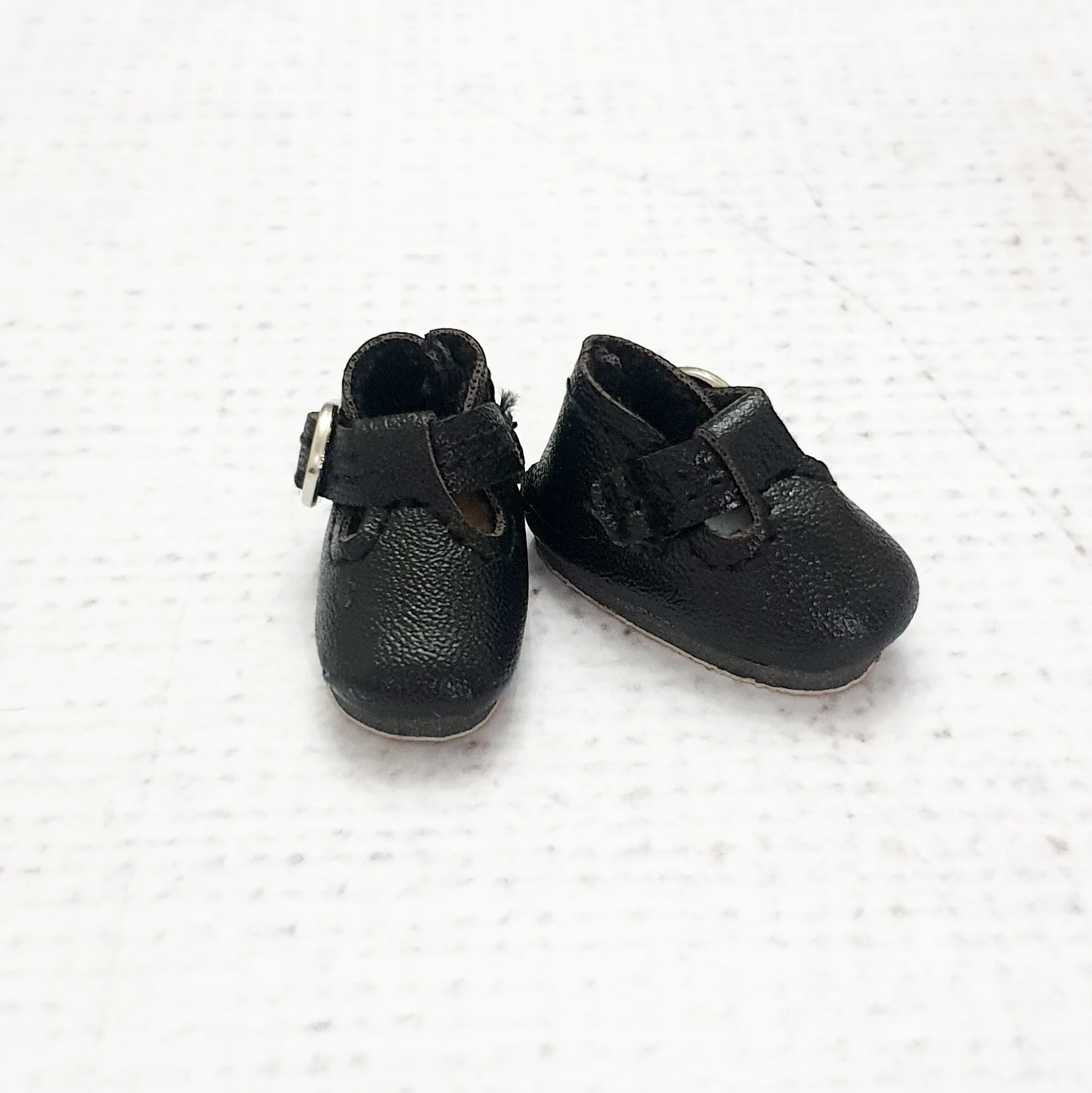 2.5cm PU Leather Doll Shoes with Buckles - Image 11
