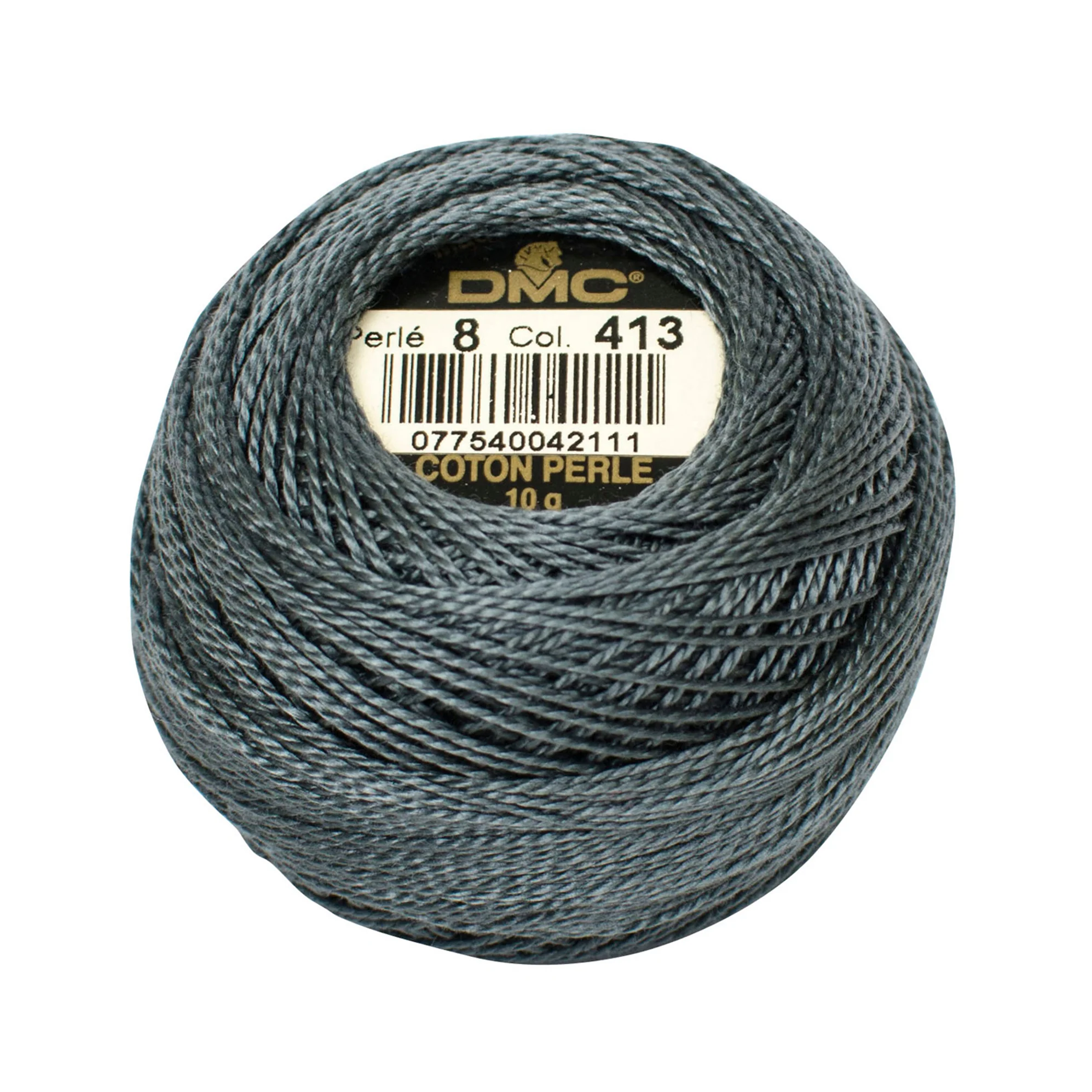 413 - Pewter Grey (DK) - DMC Perle Cotton