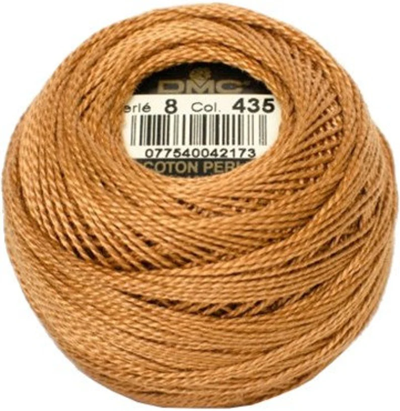 435 - Brown (VY LT) - DMC Perle Cotton