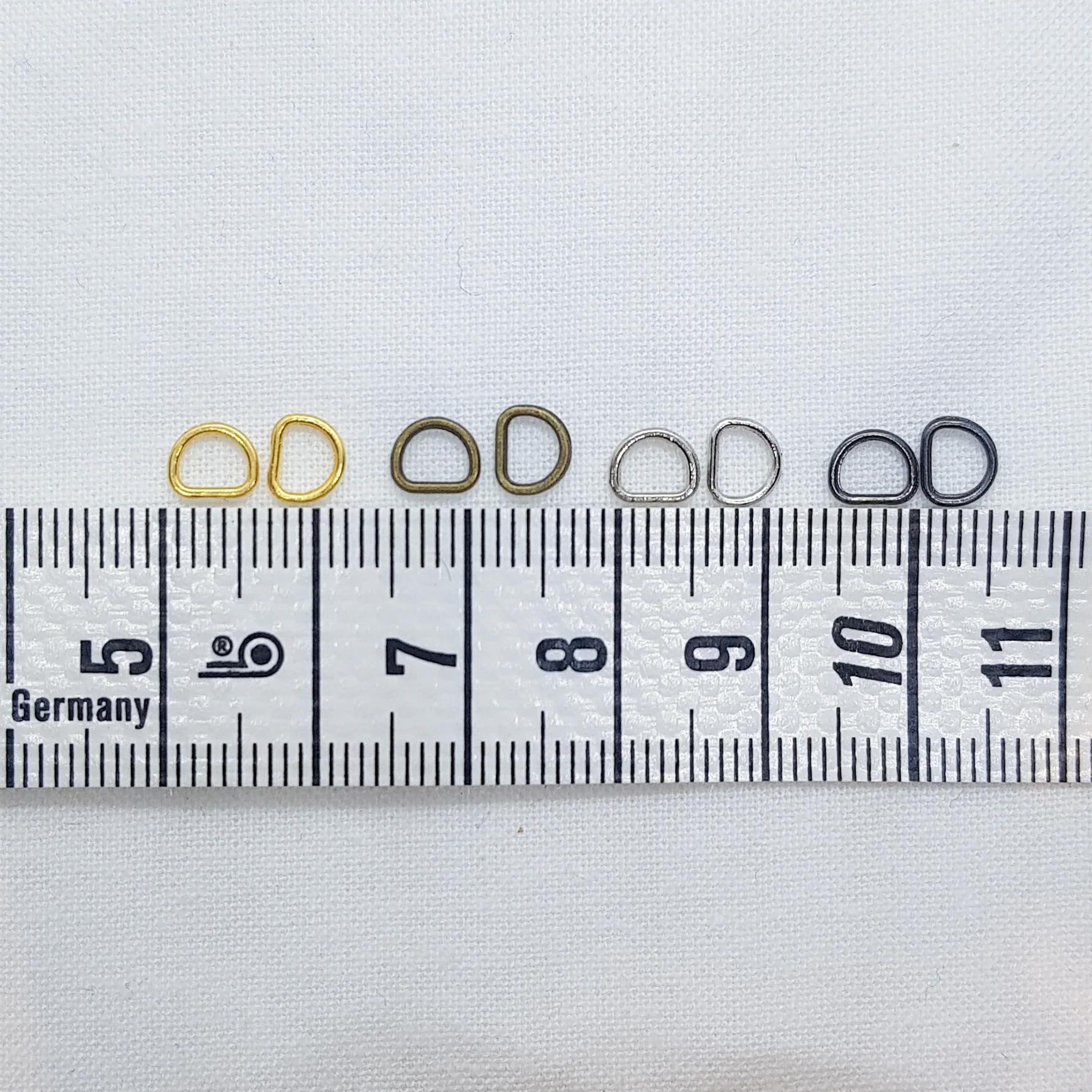 4mm Mini Metal D Ring - Image 2