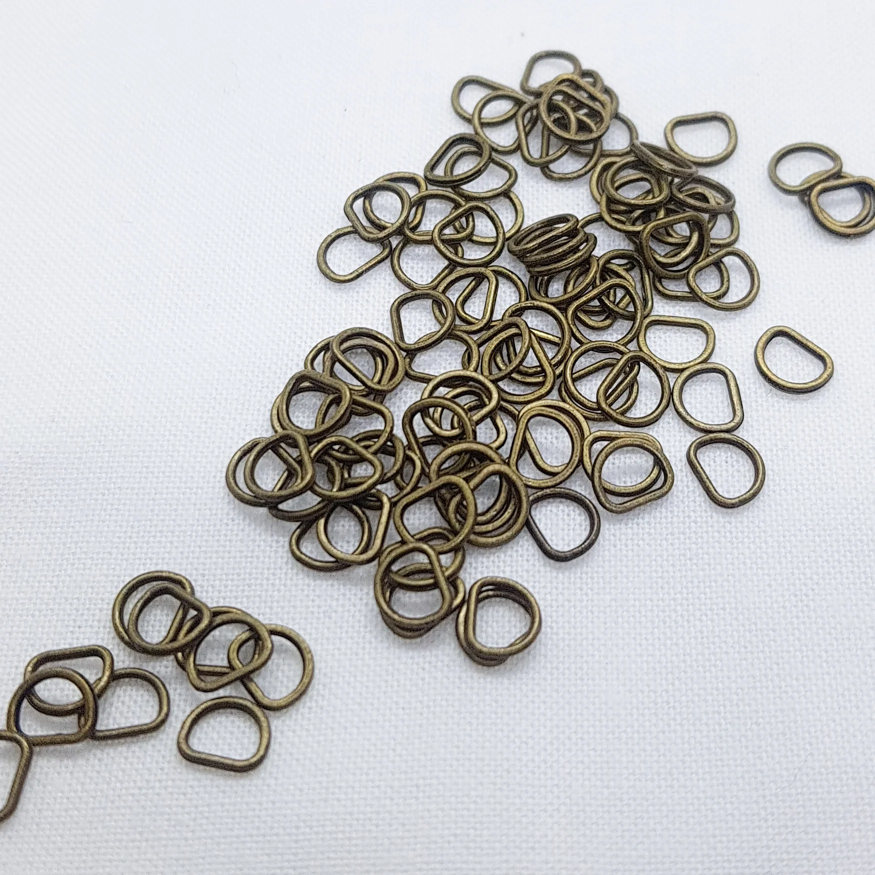 4mm Mini Metal D Ring - Image 3