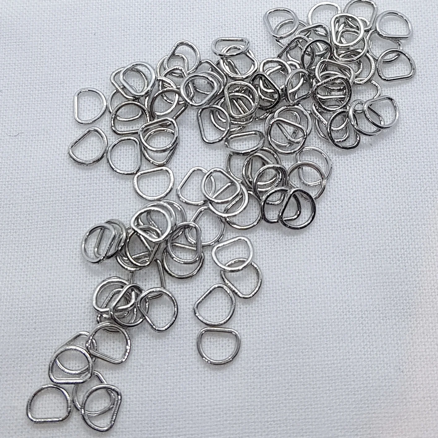 4mm Mini Metal D Ring - Image 6