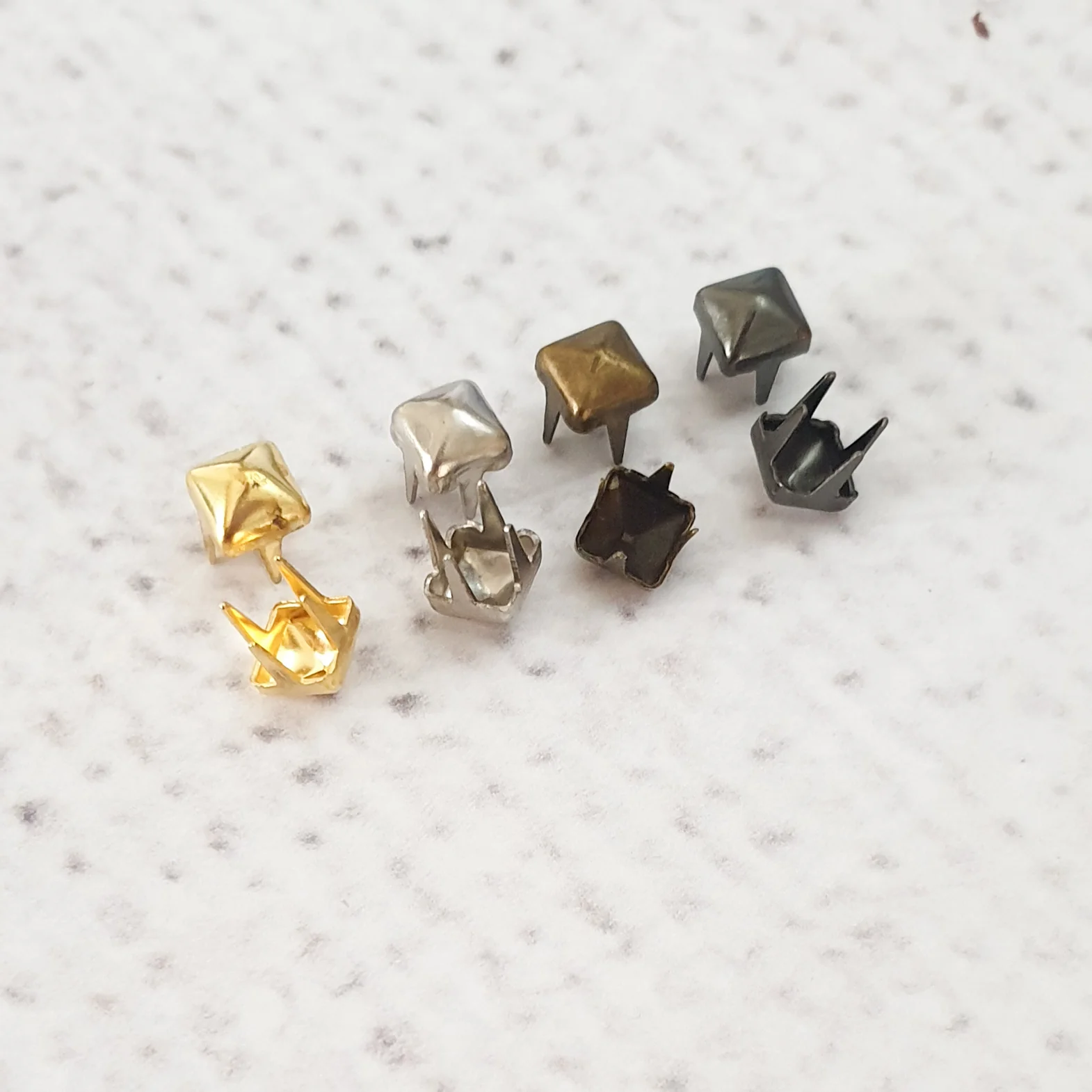 4mm Tiny Square Studs