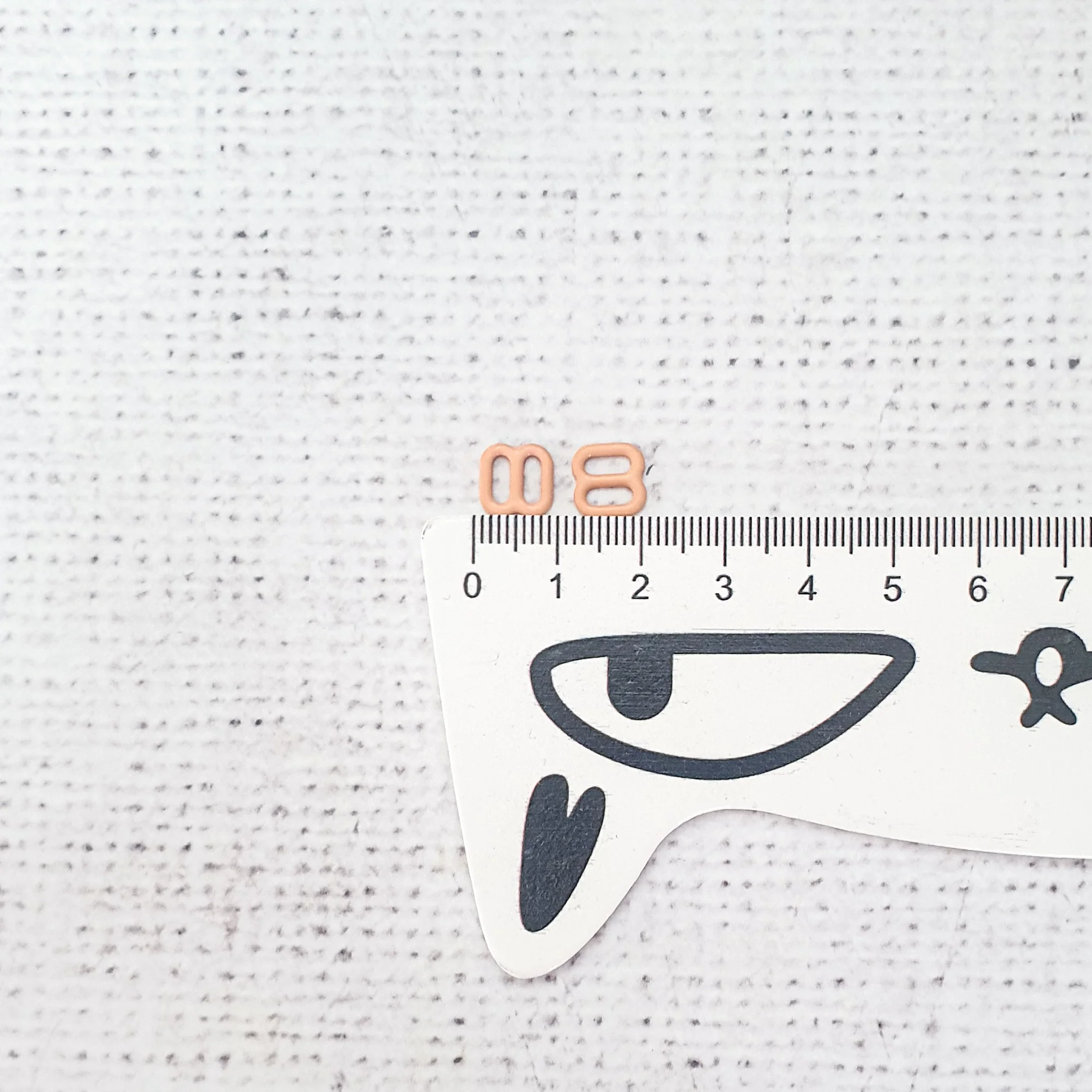 6mm Mini Slider - Peach - Image 2