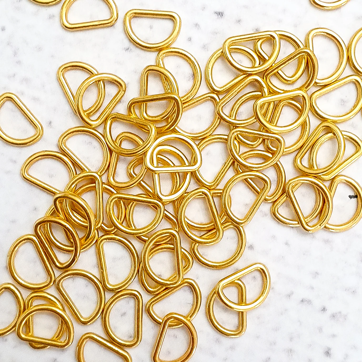 8mm Mini Metal D Ring - Image 3