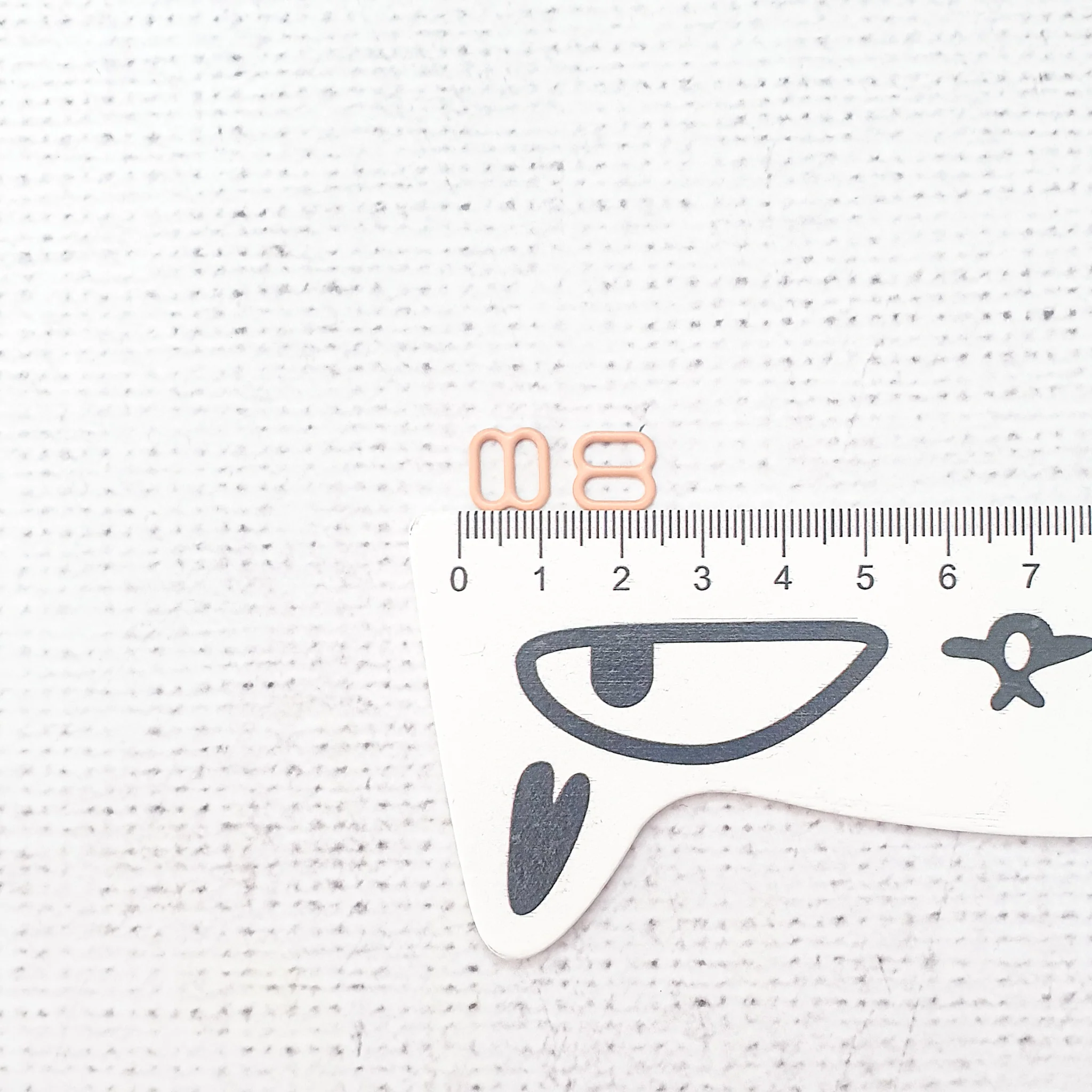 8mm Mini Slider - Peach - Image 2