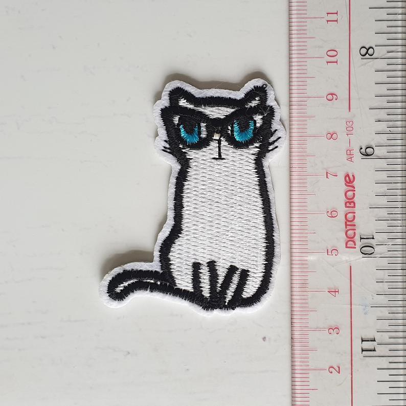 White Cat in Glasses - Image 3