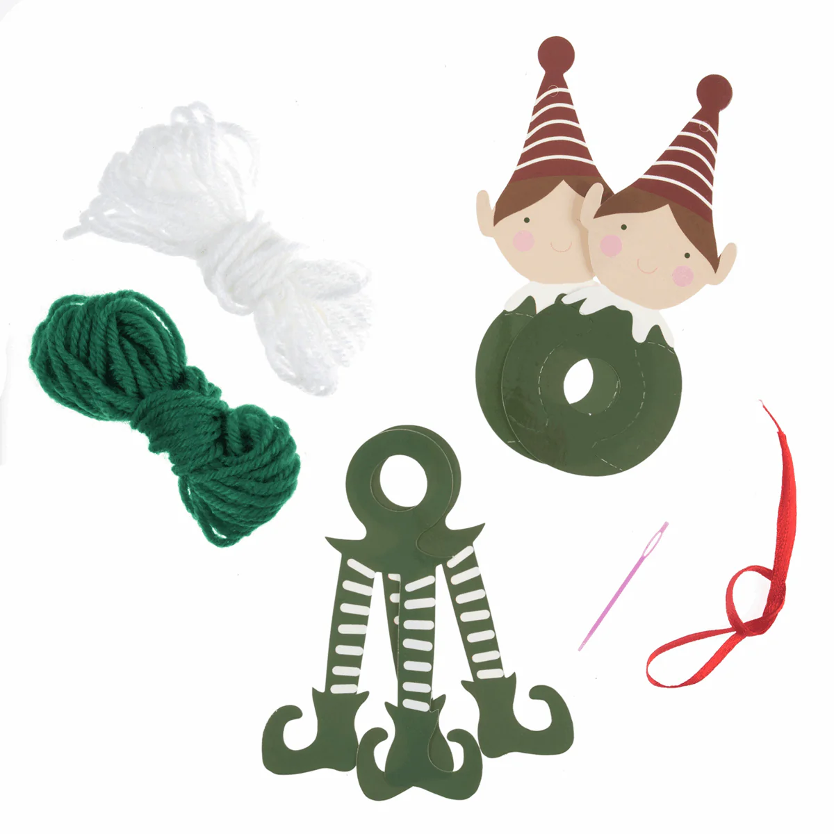 Elf - Pom Pom Decoration Kit - Image 2