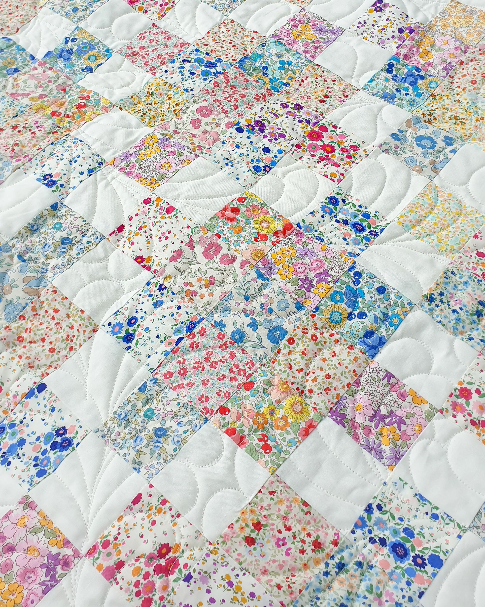 Eternal Blooms Quilt Pattern - Printed Pattern - Image 2