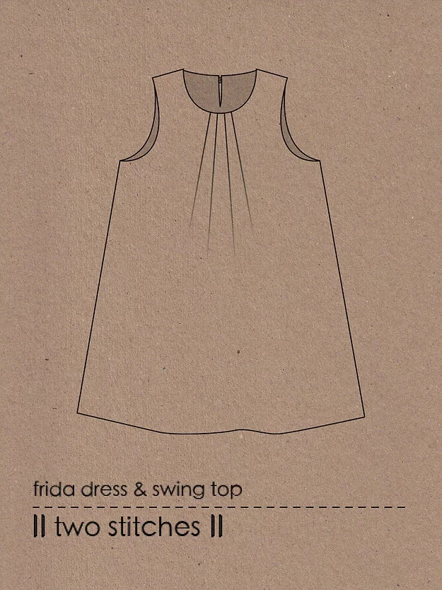 Frida Dress - Two Stitches Patterns - Paper Sewing Pattern - Image 2