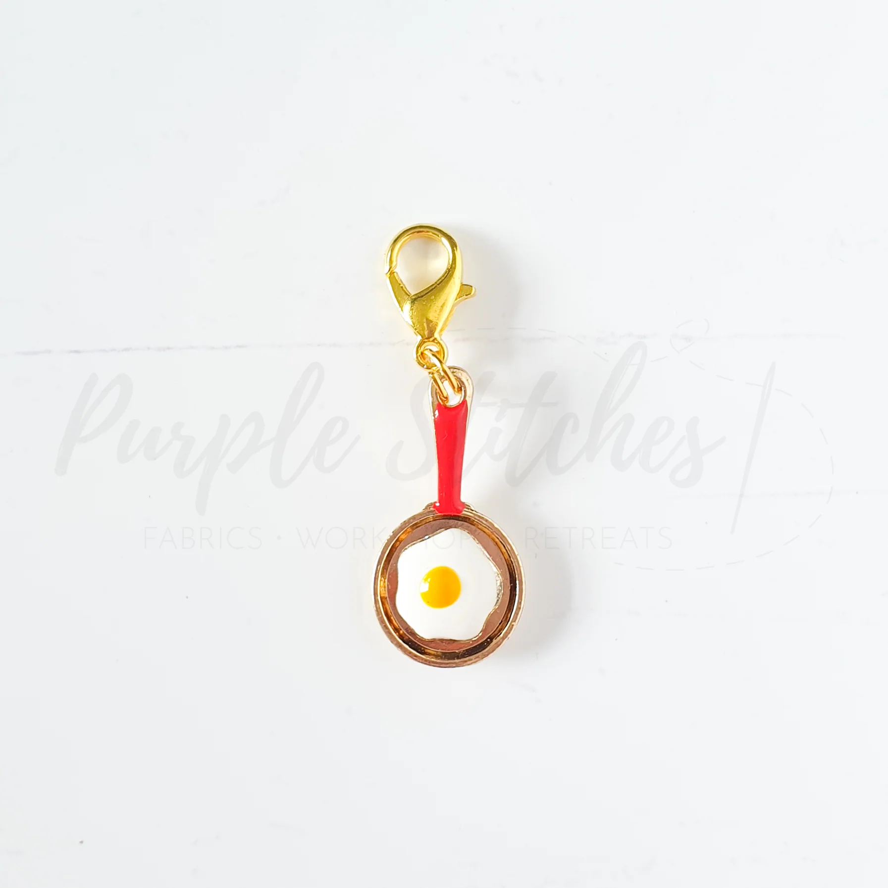 Fried Egg in Pan Charm