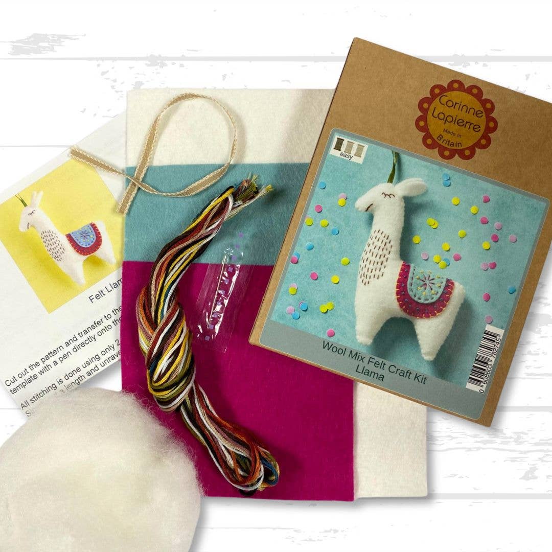 Llama Felt Craft Mini Kit - Image 5
