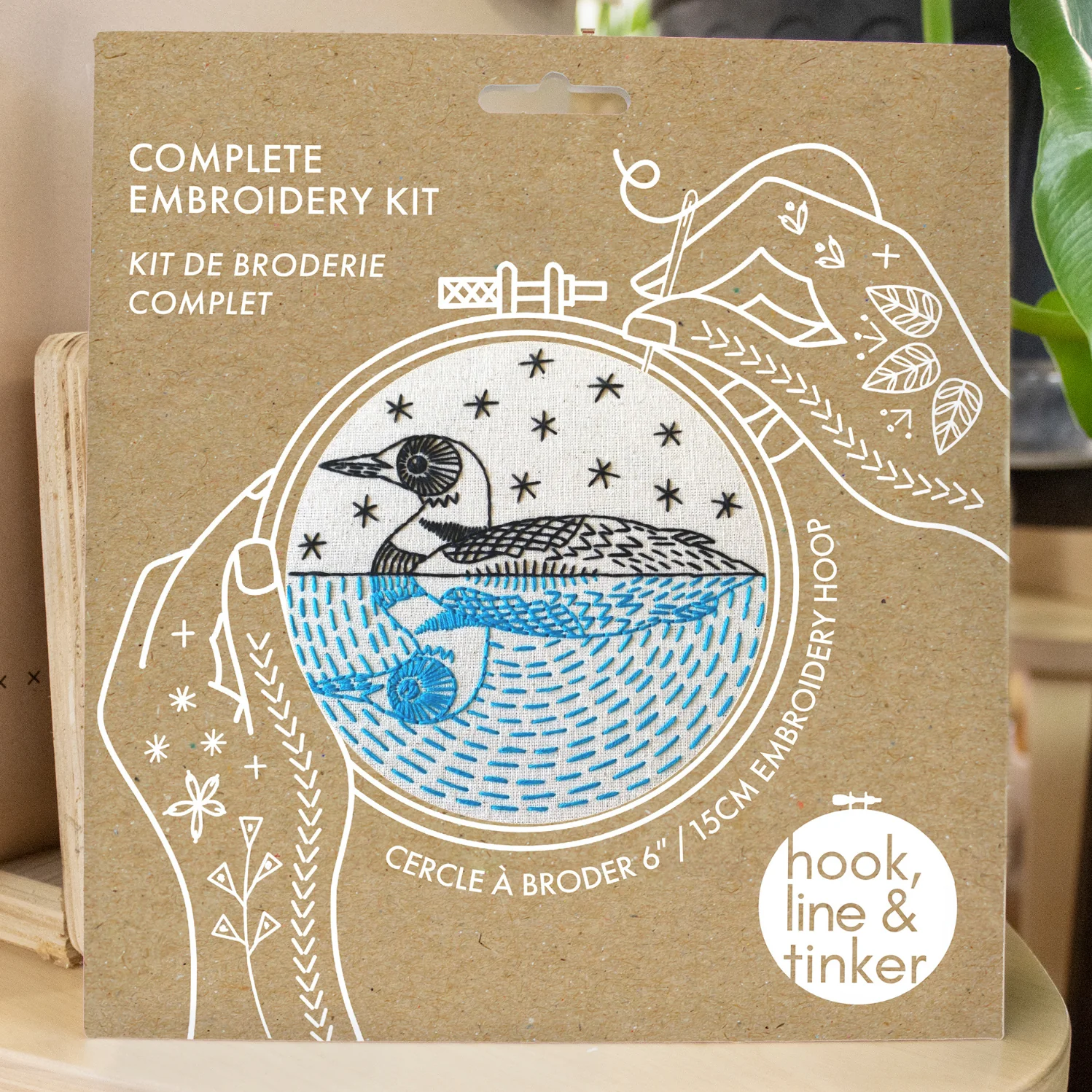 Loon Embroidery Kit - Image 2