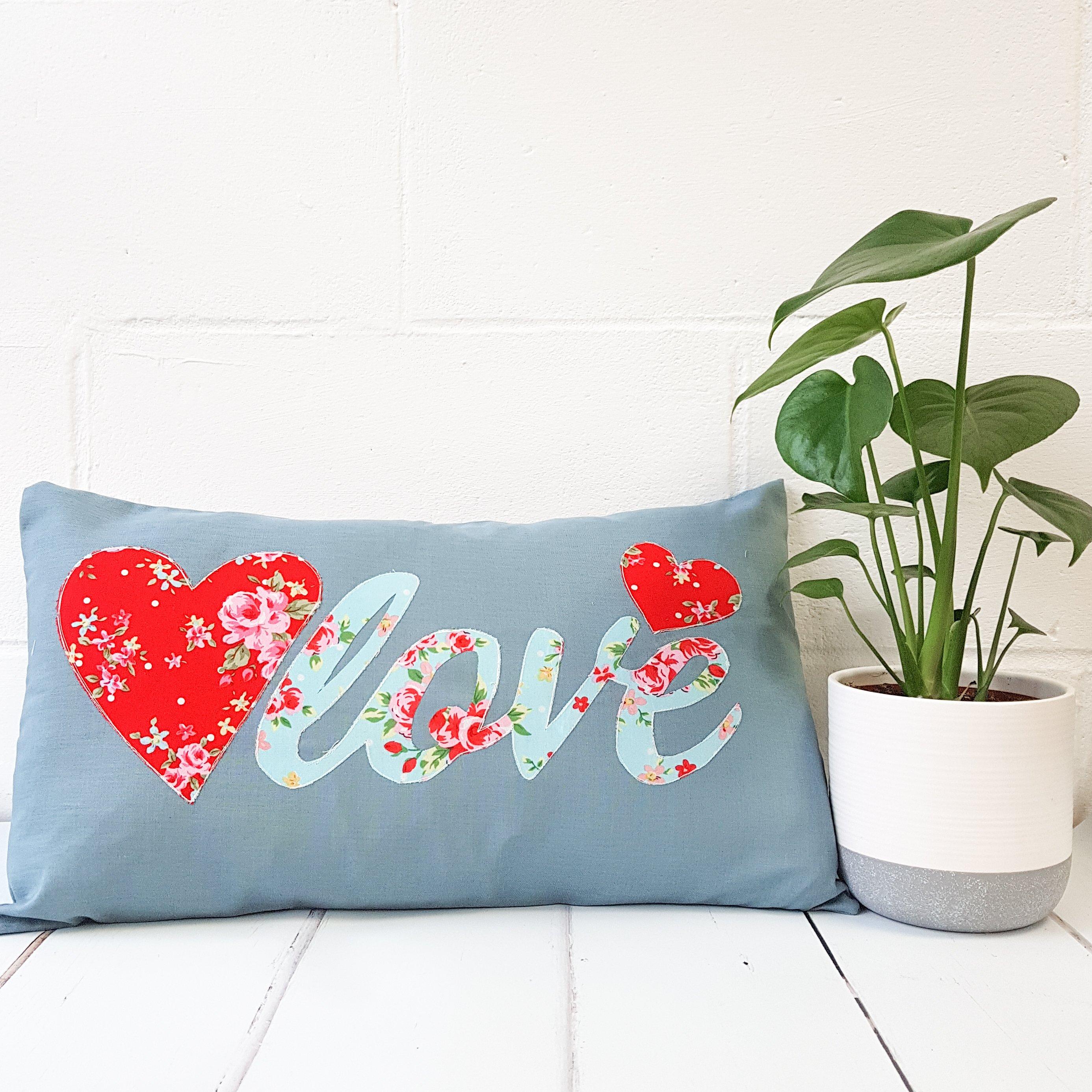 Love Cushion Pattern - Printed Pattern