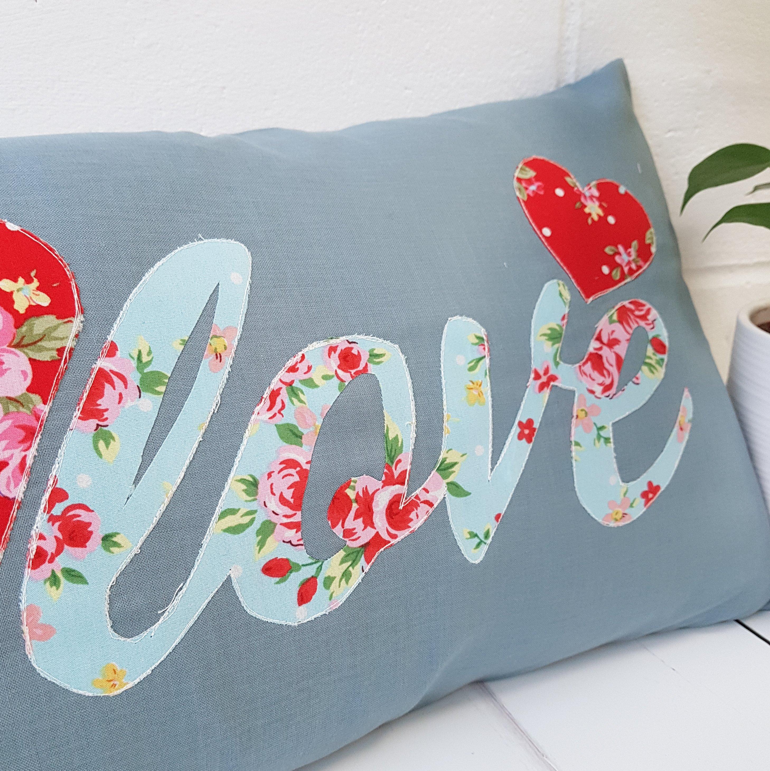 Love Cushion Pattern - Printed Pattern - Image 2