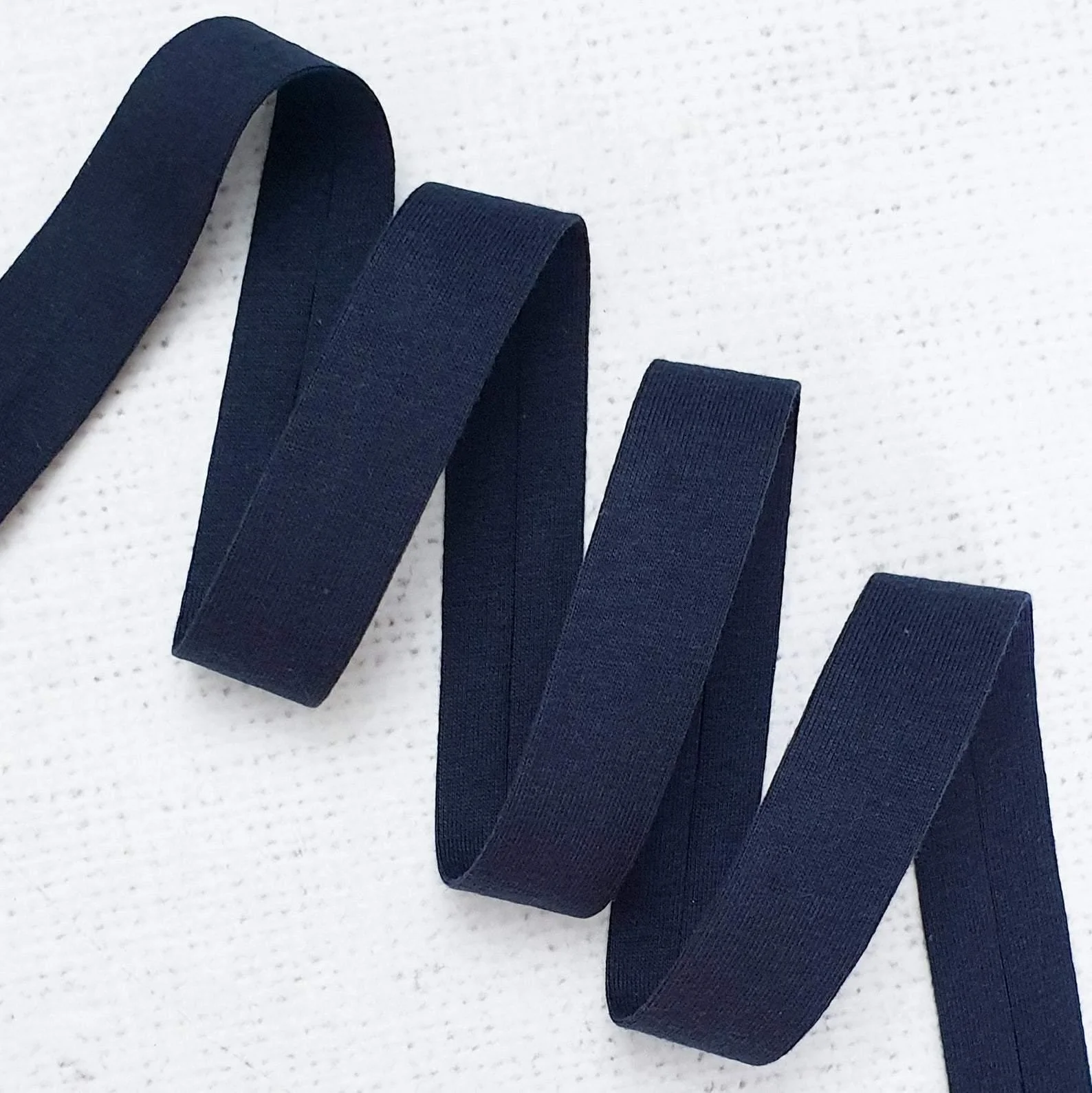 Navy Blue Jersey Binding