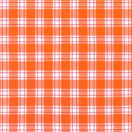 Orangeade Plaid - Kitchen Window Woven