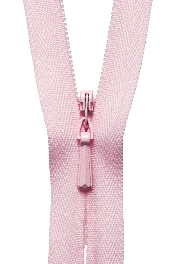 Pale Pink 512 - YKK Invisible Zip - Various Sizes
