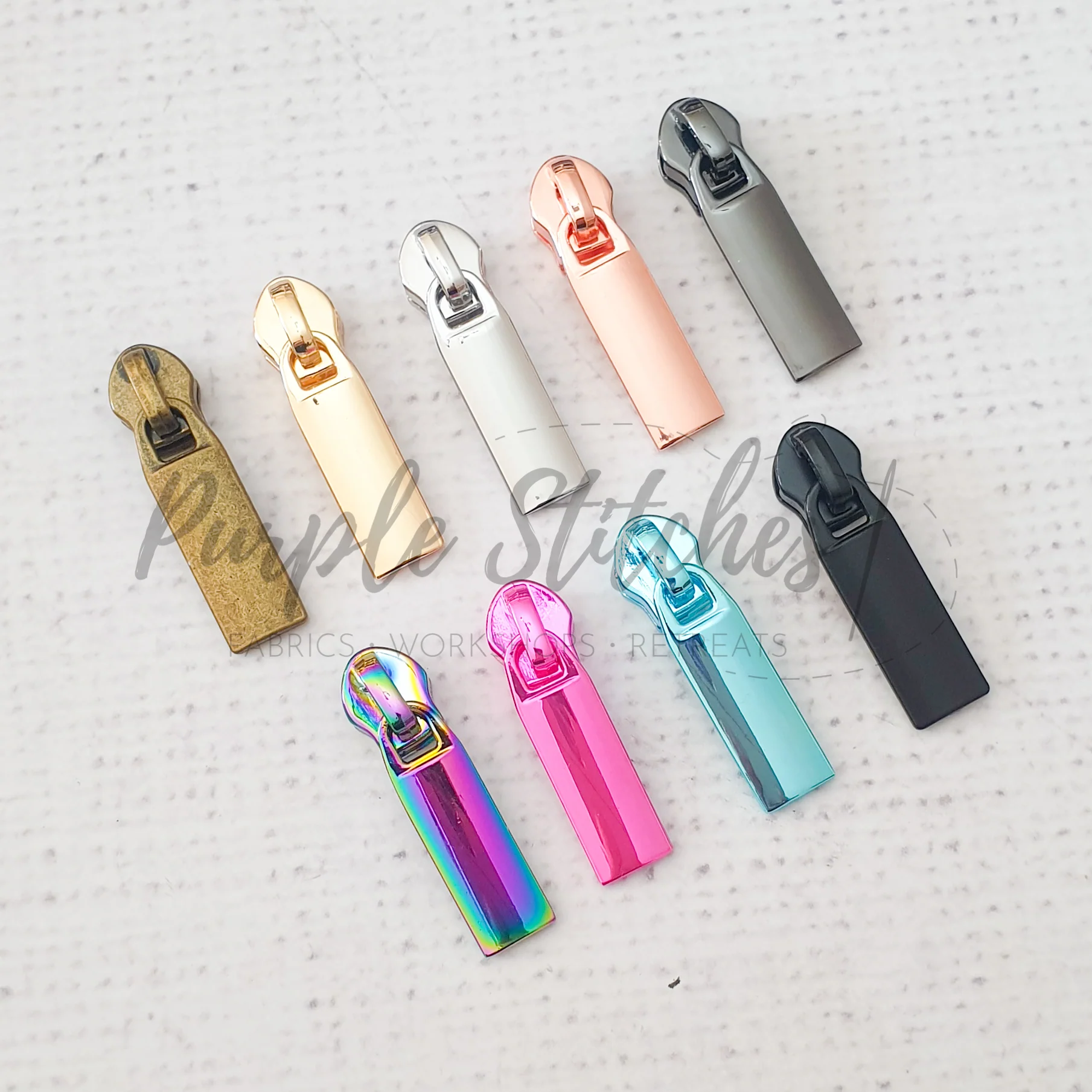 Rectangular Pull - Size 5 Zip slider