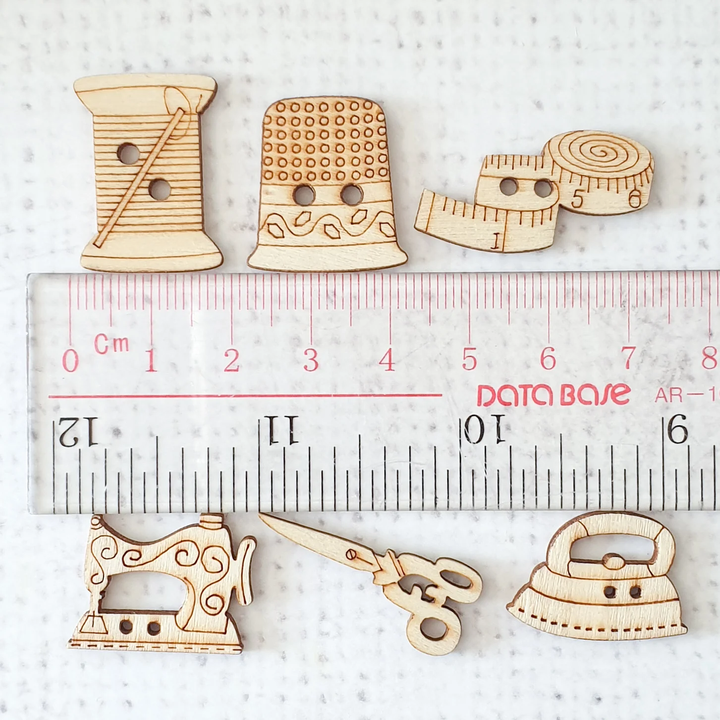 Sewing Theme Button - Assorted Pack - Image 3