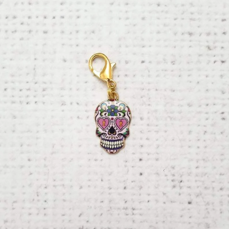 Skull Zipper Charm - Image 4