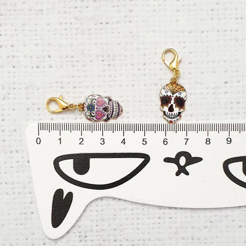 Skull Zipper Charm - Image 7