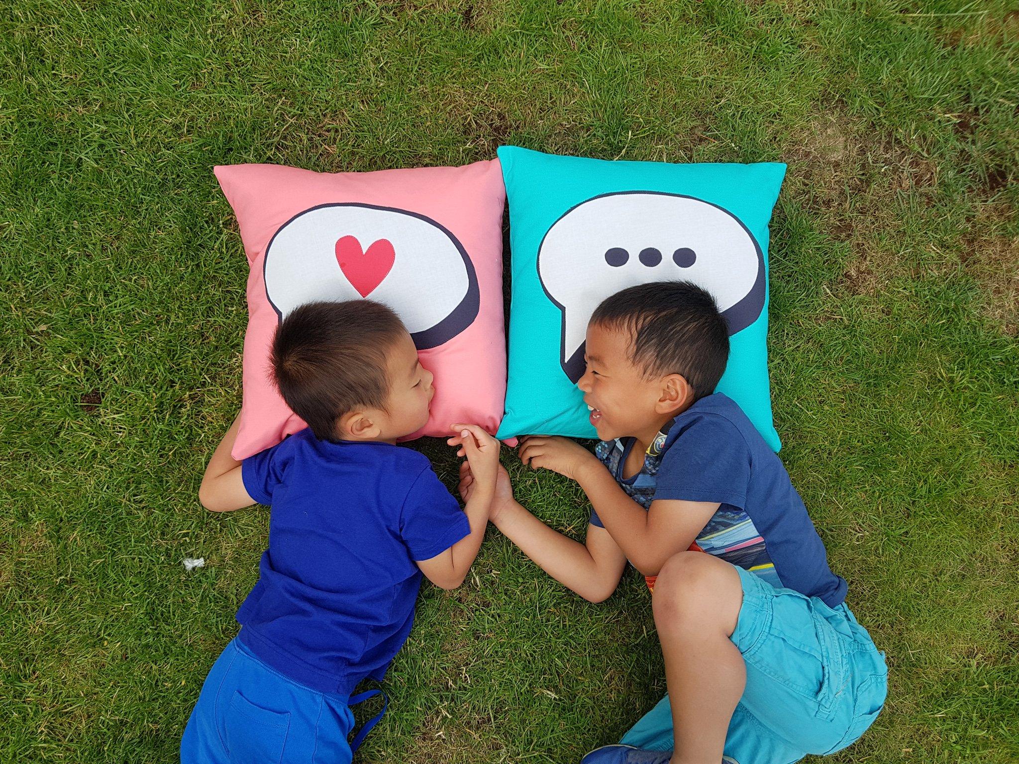 Speech Bubble Cushion Pattern - Printed Pattern