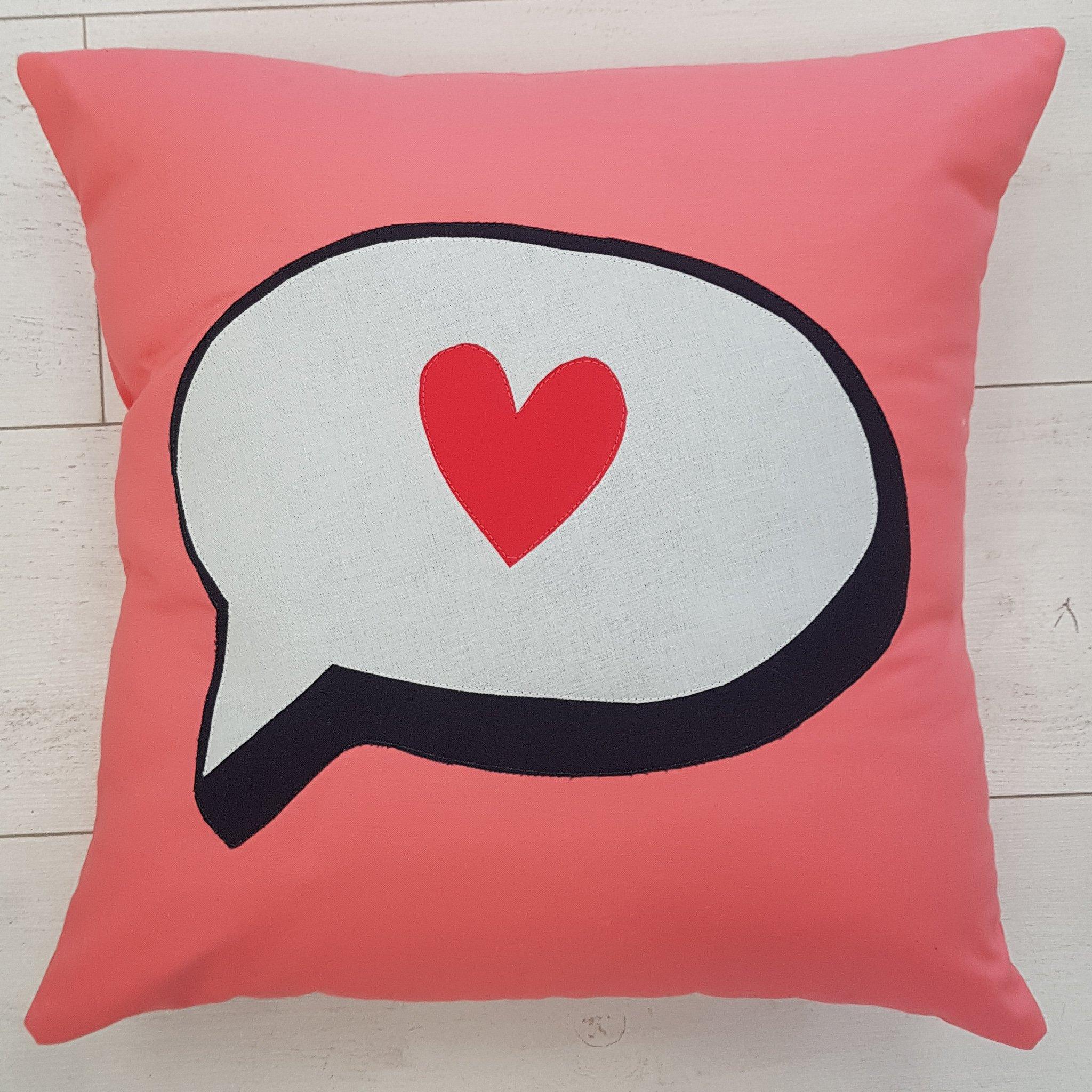 Speech Bubble Cushion Pattern - Printed Pattern - Image 4
