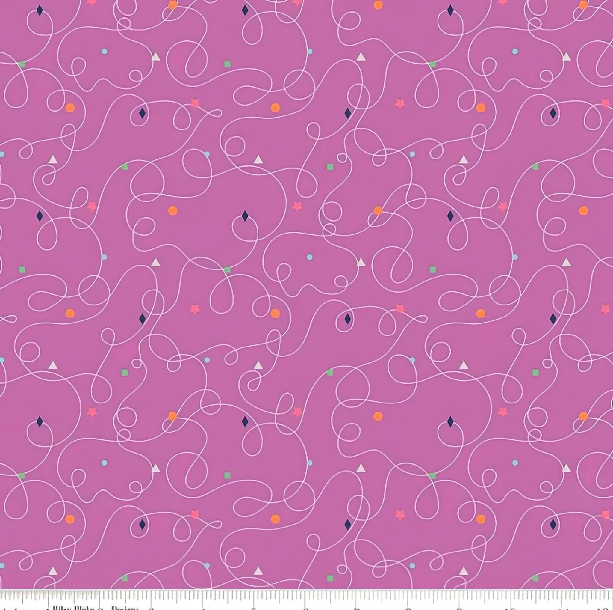 Squiggles Purple | Effervescence | Riley Blake Designs