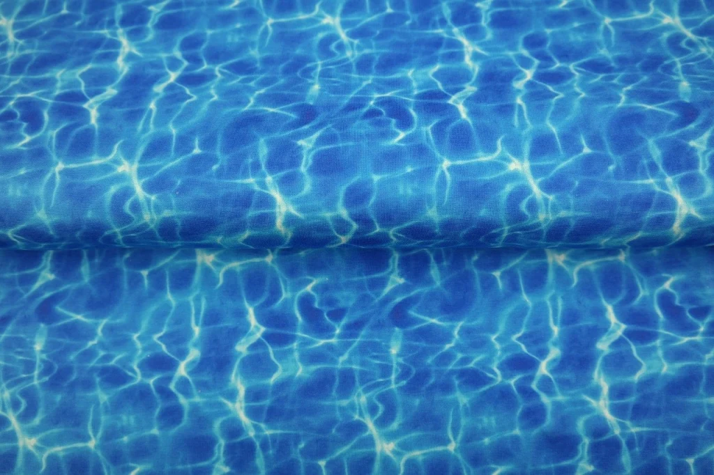 Swimming Pool - Digital Printed Cotton Jersey - Image 3